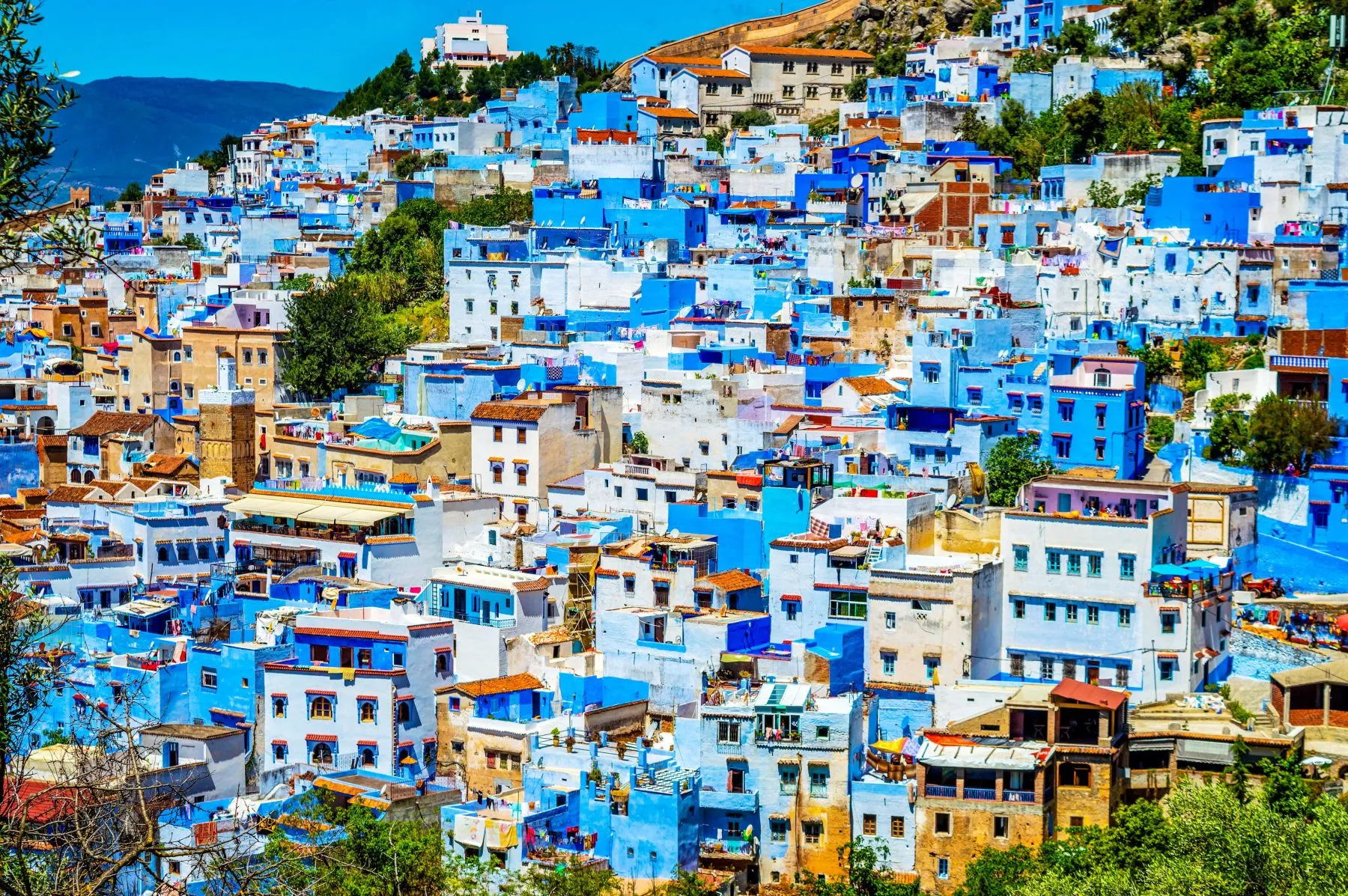 Chefchaouen blue streets